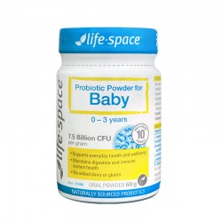Life Space 宝宝益生菌 缓解肠道便秘湿疹助消化 粉状60克(0--3岁) 保质期:2026.8 Life Space 宝宝益生菌 缓解肠道便秘湿疹助消化 粉状60克(0--3岁) 保质期:2026.8